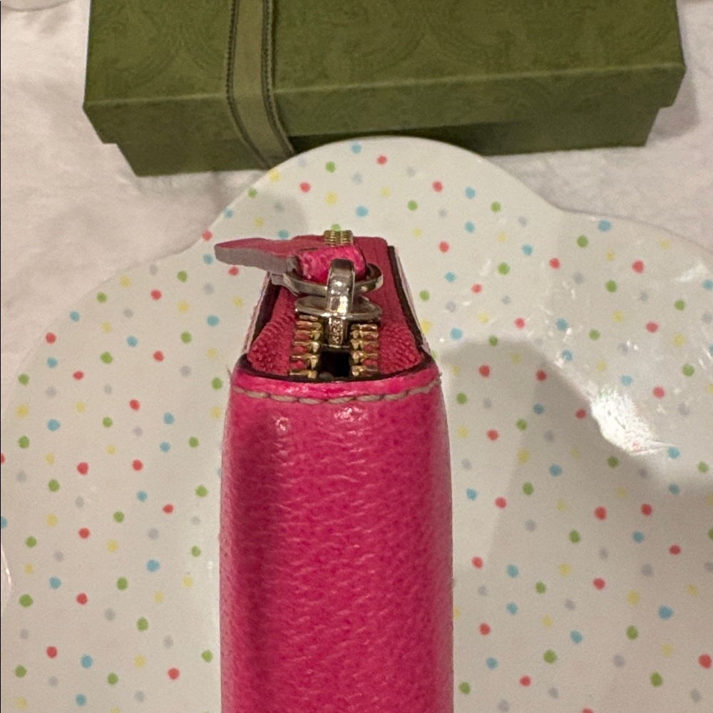 Kate Spade Fuchsia Leather Wallet - Picture 6 of 6